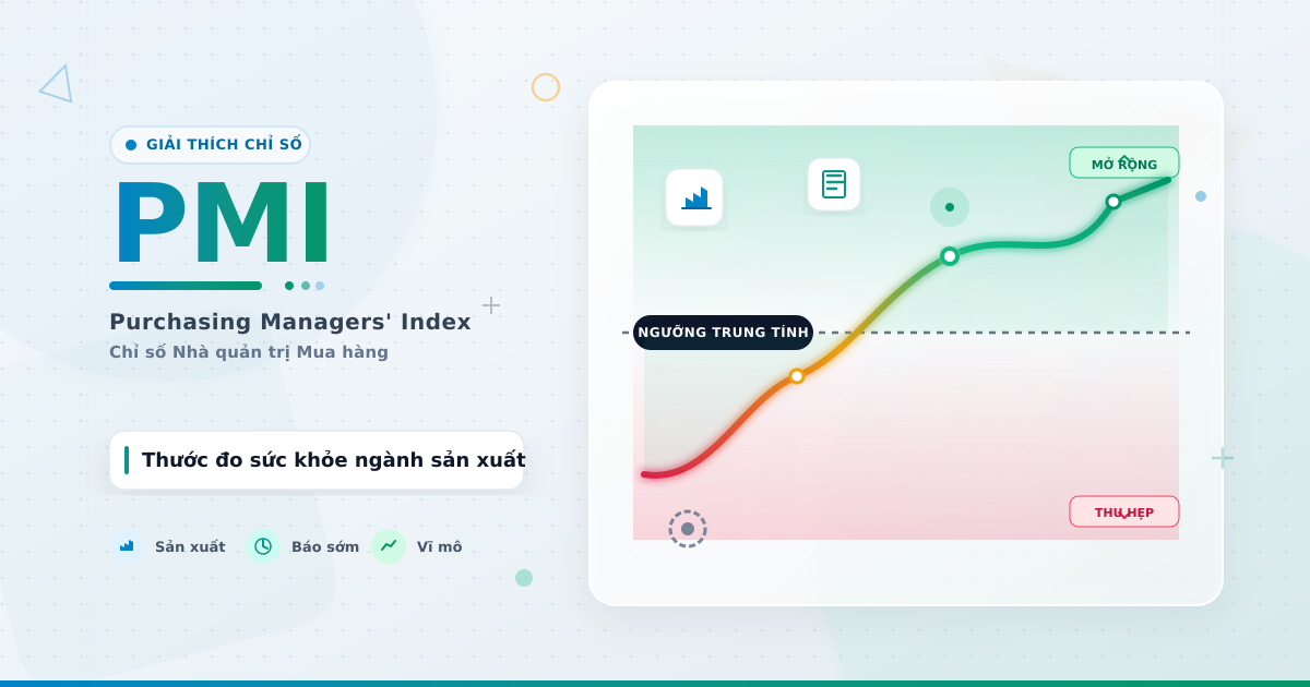 PMI là gì? Vì sao mốc 50 điểm quan trọng