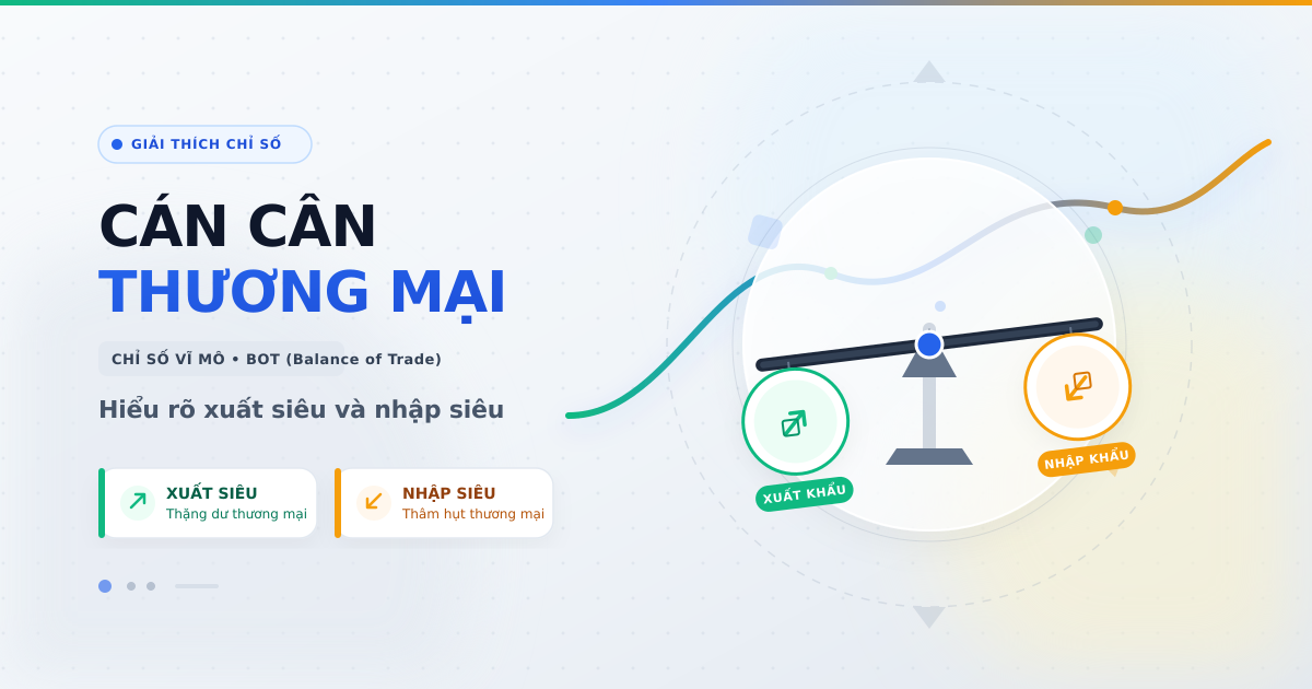 Cán cân thương mại là gì? Xuất siêu, nhập siêu ra sao