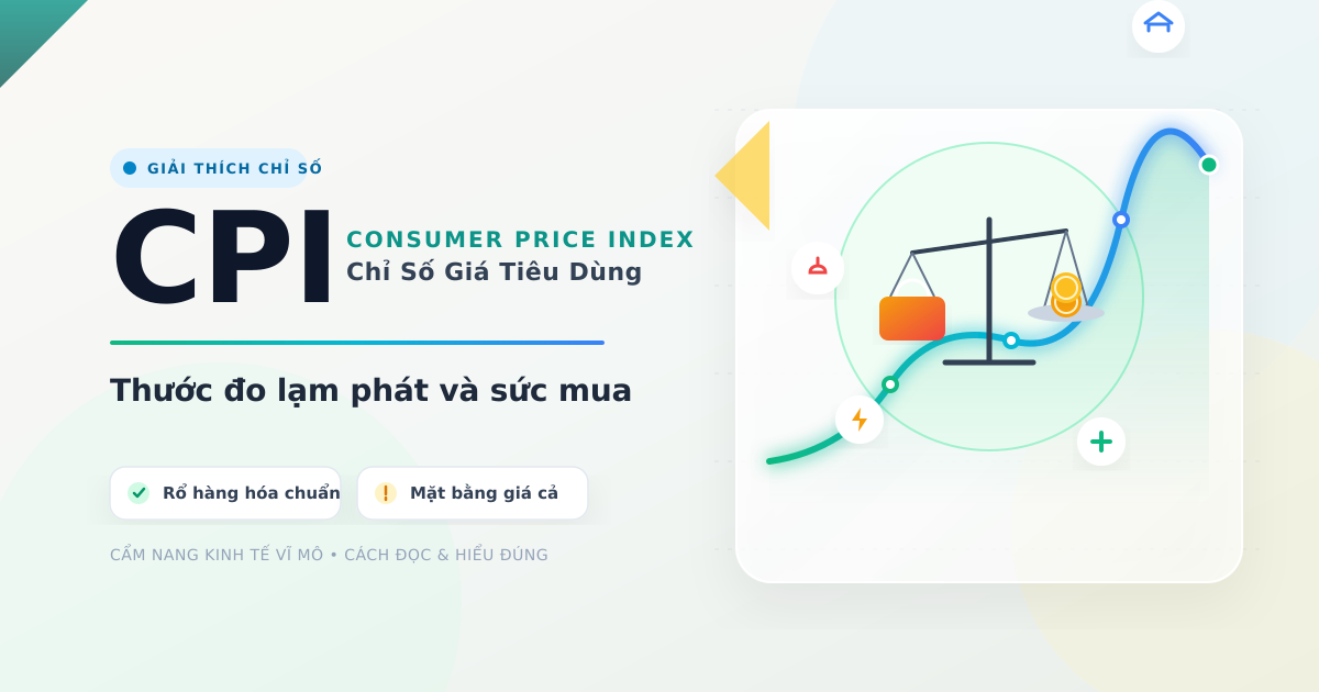 CPI là gì? Cách đọc chỉ số giá tiêu dùng Việt Nam